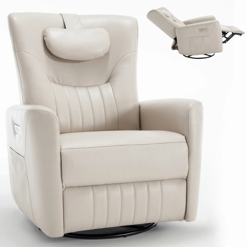 Fauteuil inclinable électrique pivotant et à bascule