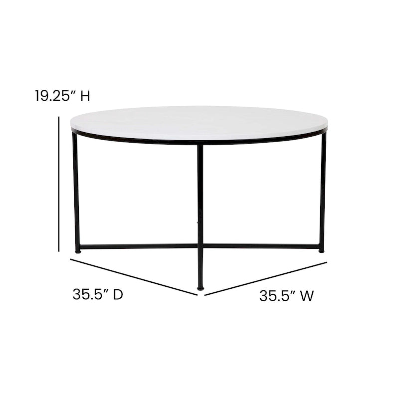 Table basse - Table en verre trempé