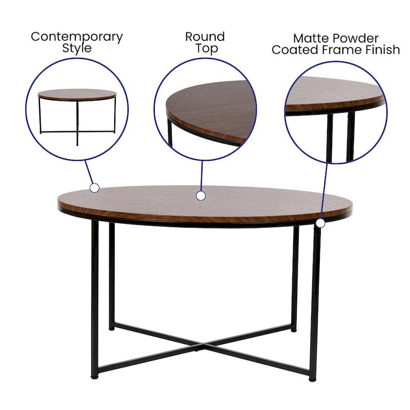 Table basse - Table en verre trempé