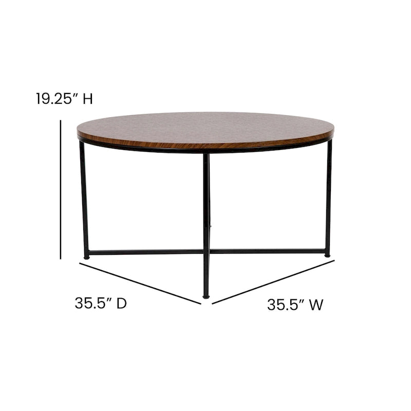 Table basse - Table en verre trempé