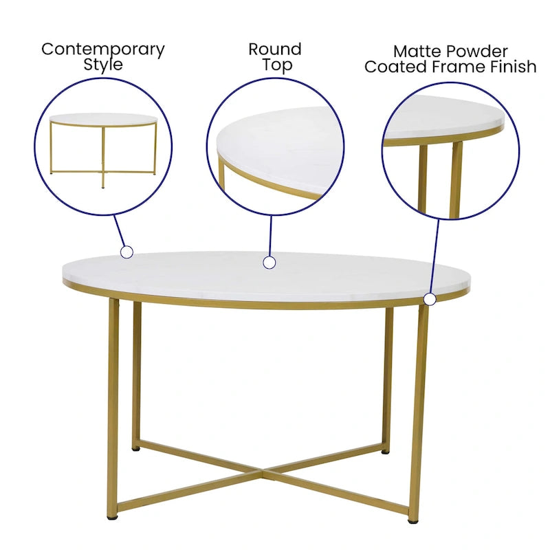 Table basse - Table en verre trempé