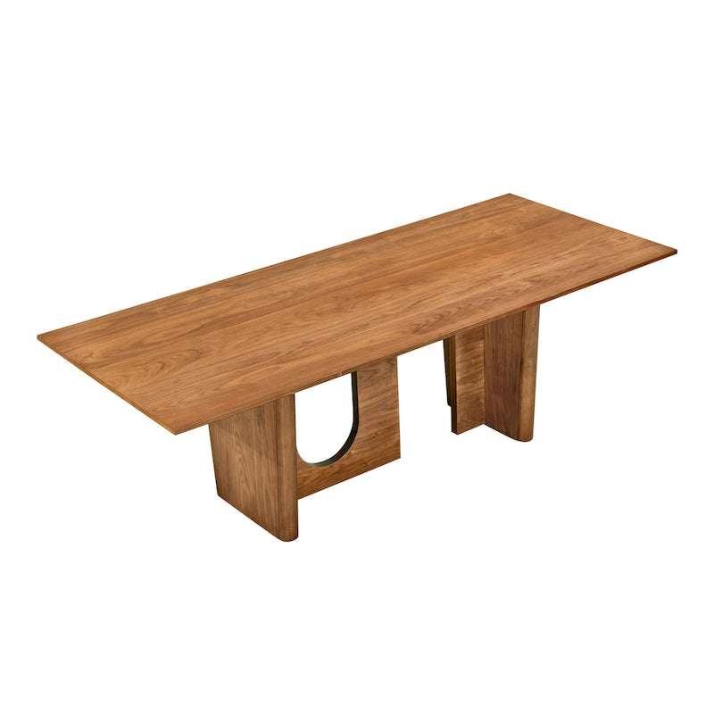 Table à manger rectangulaire en noyer
