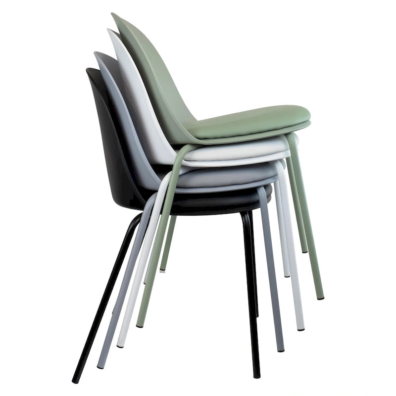 Chaises d'appoint de salle à manger rétro