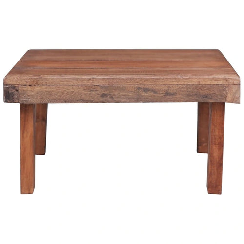 Table basse en bois massif recyclé