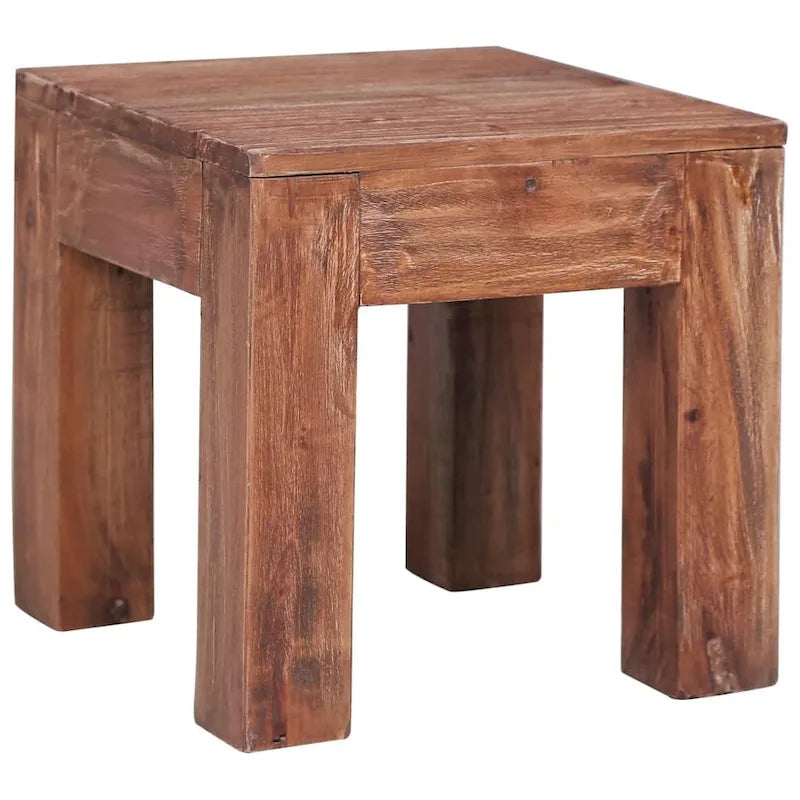 Table basse en bois massif recyclé