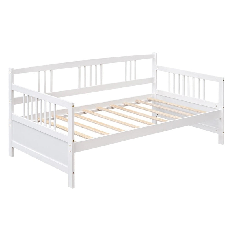 Lit de repos multifonctionnel en bois massif
