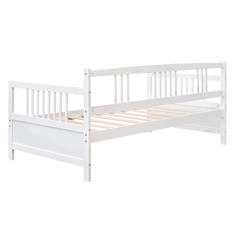 Lit de repos multifonctionnel en bois massif