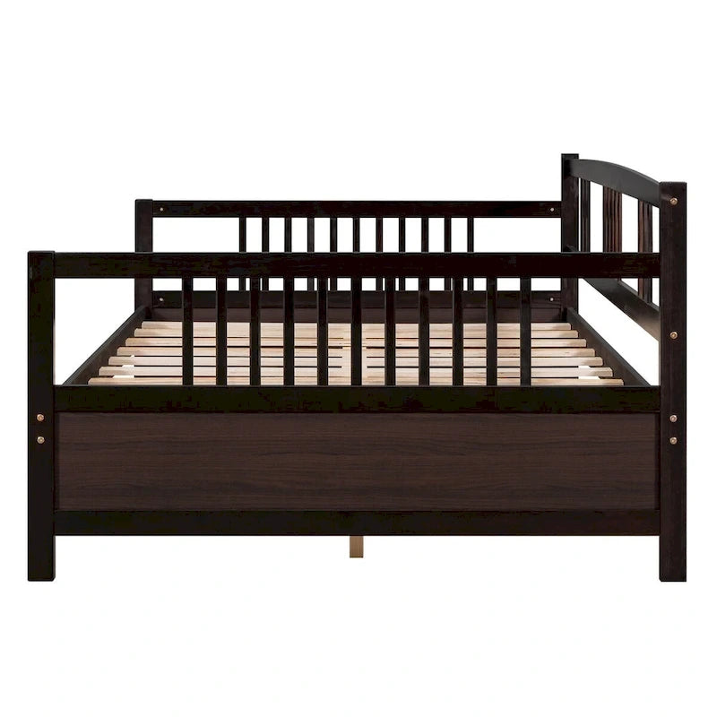Lit de repos multifonctionnel en bois massif