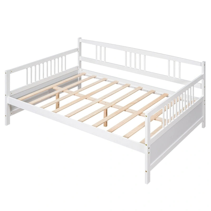 Lit de repos multifonctionnel en bois massif