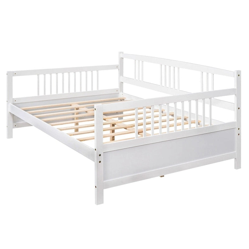 Lit de repos multifonctionnel en bois massif
