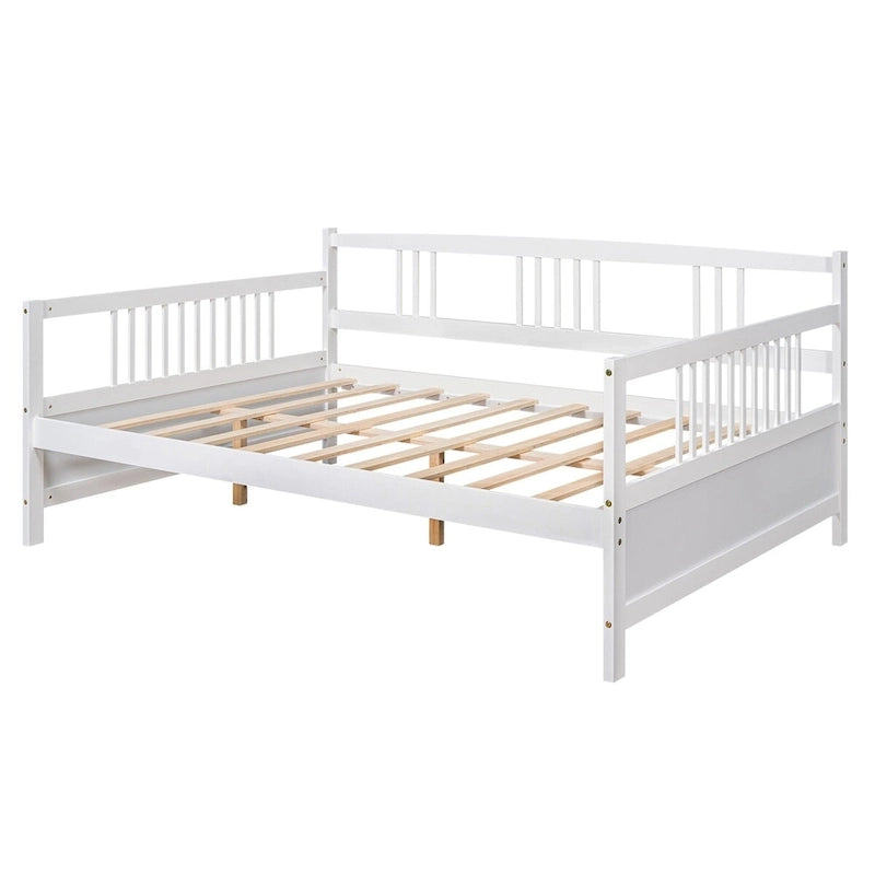Lit de repos multifonctionnel en bois massif