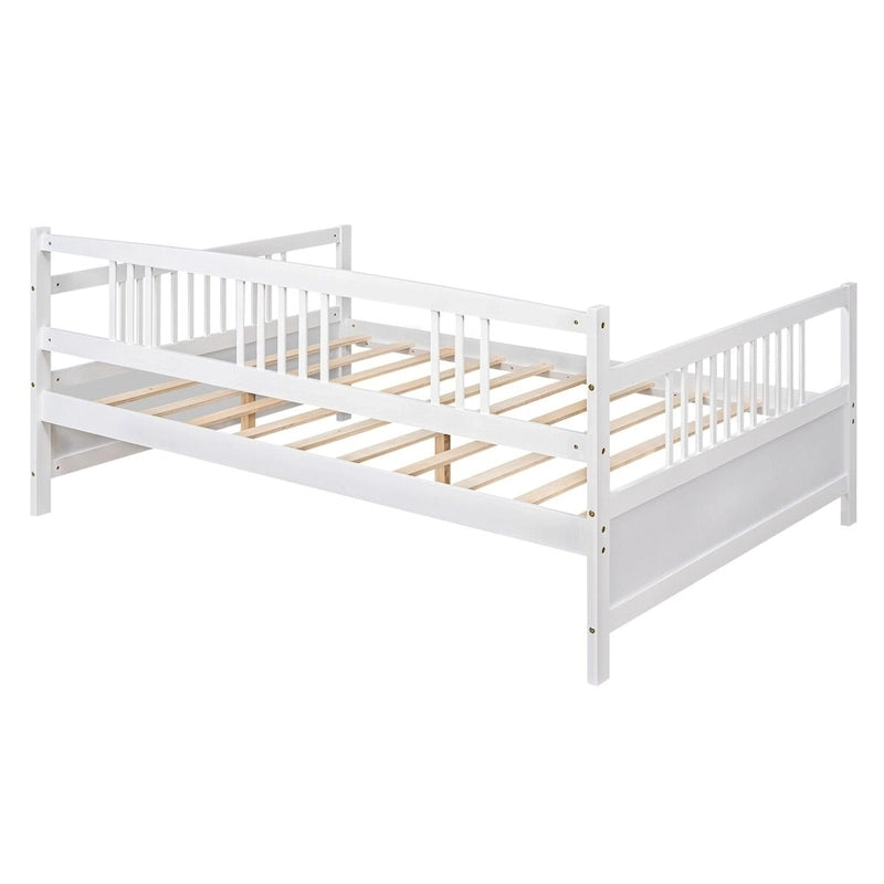 Lit de repos multifonctionnel en bois massif