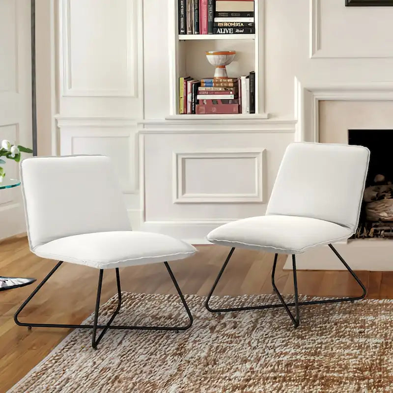 Fauteuil d'appoint du milieu du siècle en similicuir avec dossier réglable