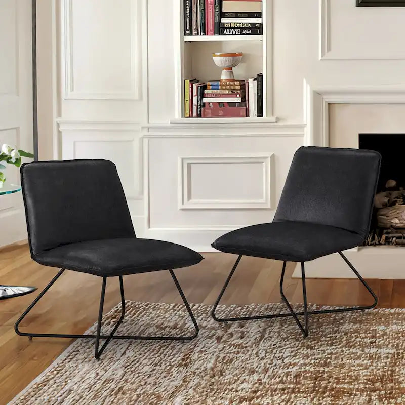 Fauteuil d'appoint du milieu du siècle en similicuir avec dossier réglable