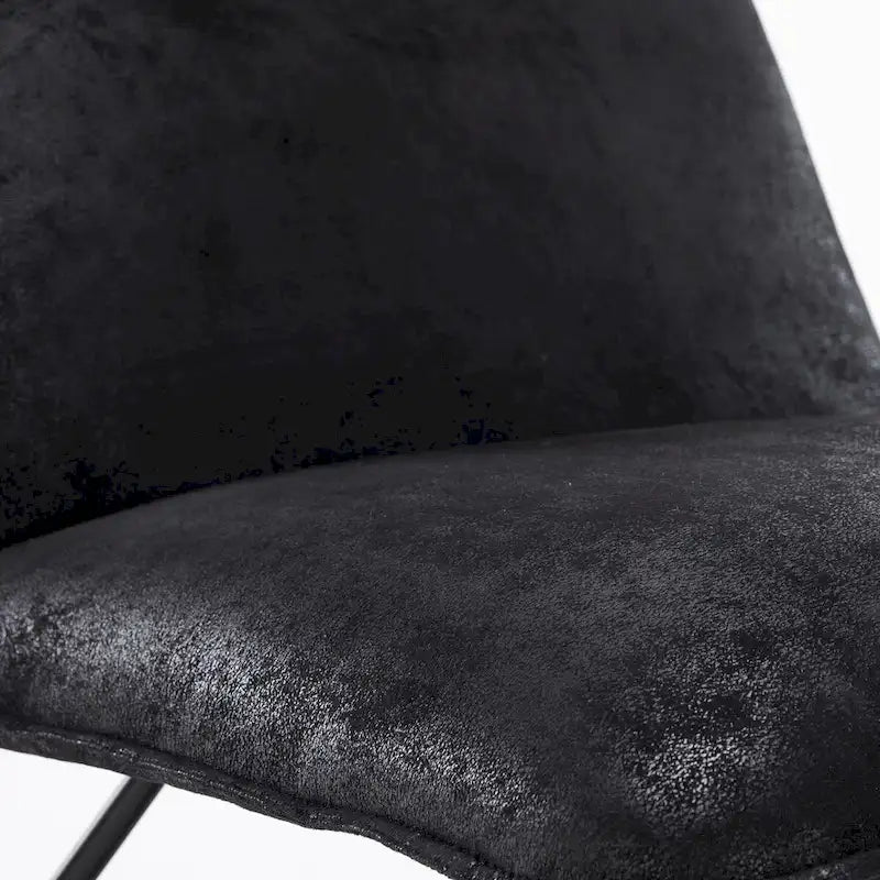 Fauteuil d'appoint du milieu du siècle en similicuir avec dossier réglable