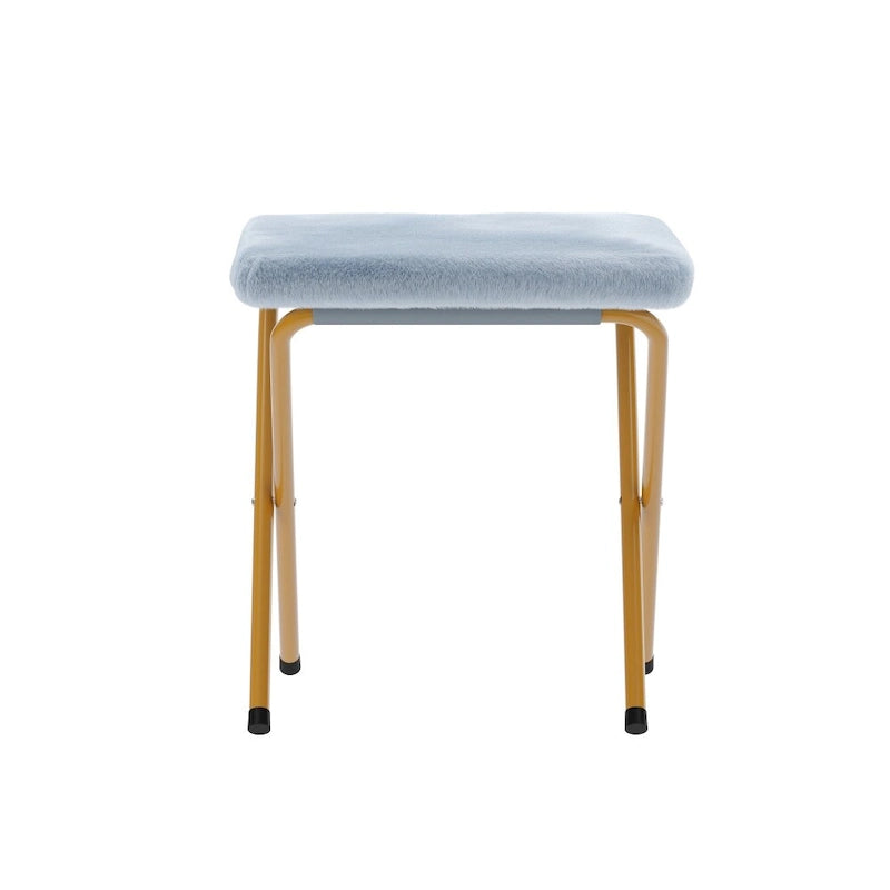 Fauteuil soucoupe pliant rembourré surdimensionné avec ottoman