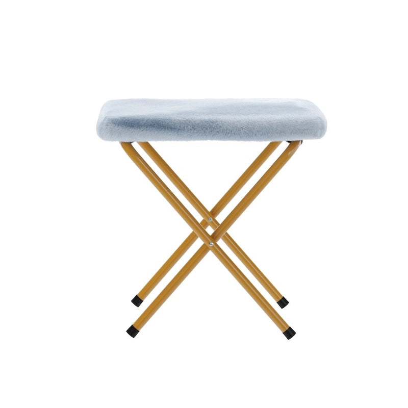 Fauteuil soucoupe pliant rembourré surdimensionné avec ottoman