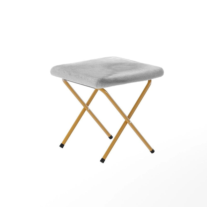 Fauteuil soucoupe pliant rembourré surdimensionné avec ottoman