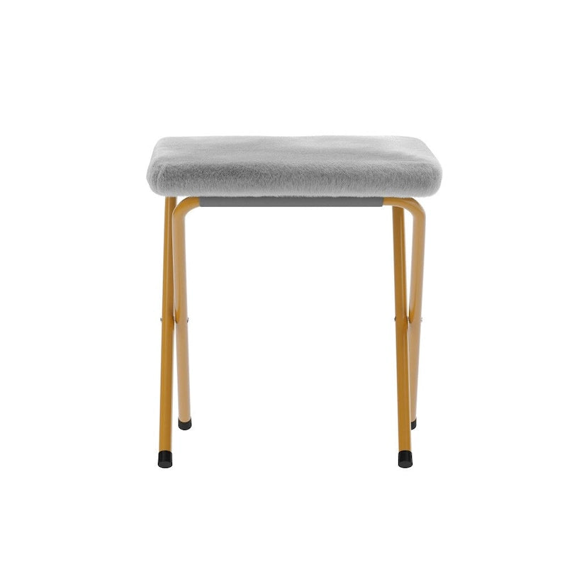 Fauteuil soucoupe pliant rembourré surdimensionné avec ottoman