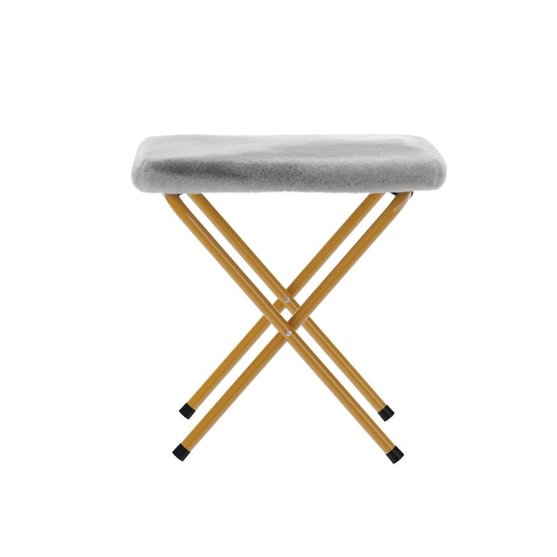 Fauteuil soucoupe pliant rembourré surdimensionné avec ottoman