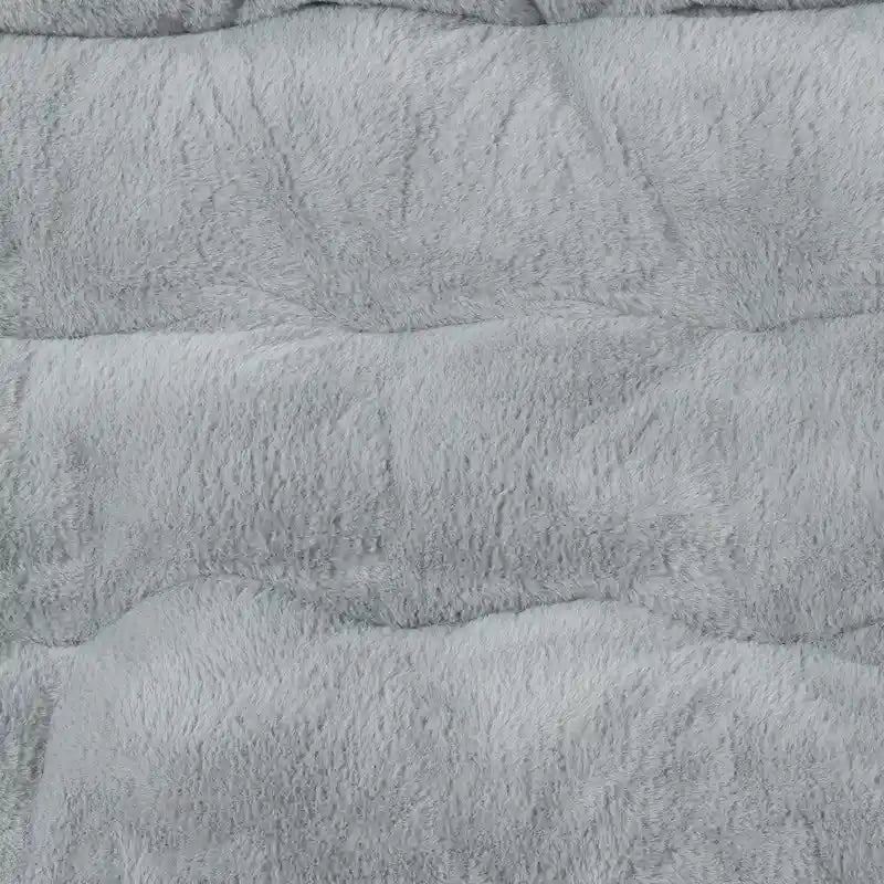 Fauteuil soucoupe pliant rembourré surdimensionné avec ottoman