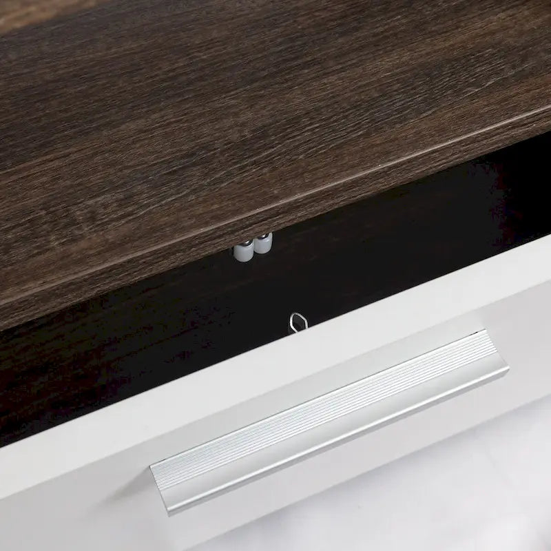 Meuble TV pour téléviseurs jusqu'à avec lumières LED à couleurs changeantes