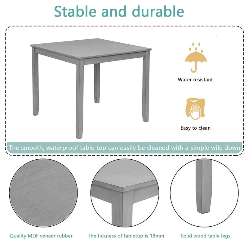 Table de salle à manger rectangulaire