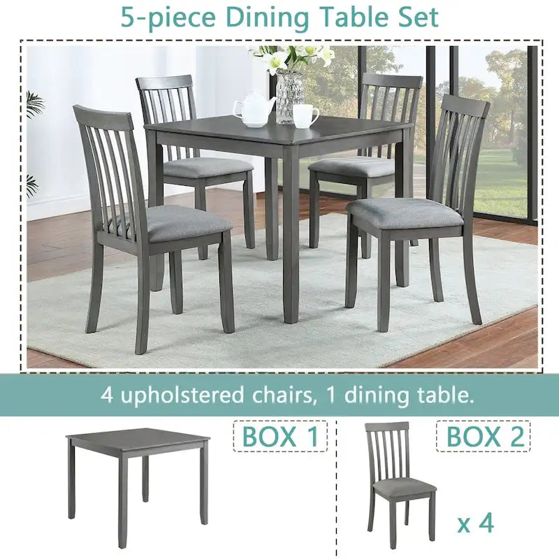 Table de salle à manger rectangulaire