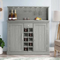 Buffet de bar en bois style ferme