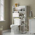 Meuble de rangement pour WC avec porte-rouleau de papier toilette
